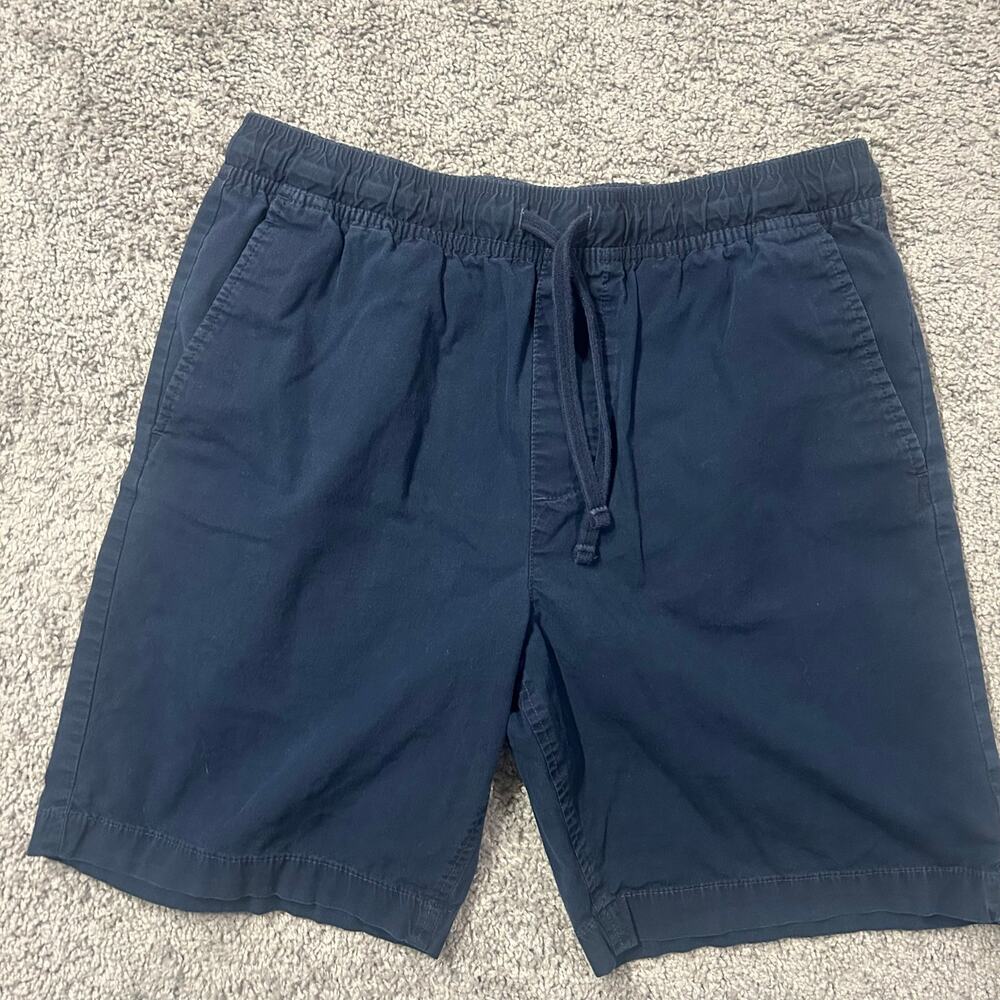 Banana Republic Organic Pull on Short Preppy Navy Size Medium
